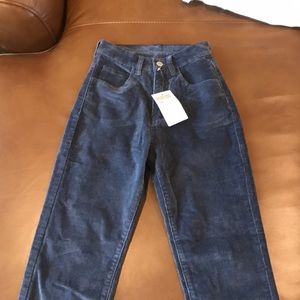 High Waisted corduroy pants